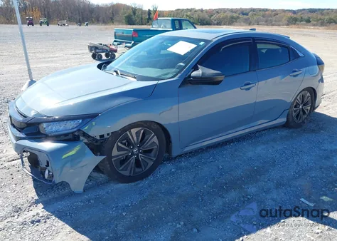 2017 Honda Civic Ex-L from USA, damaged, VIN SHHFK7H77HU201470